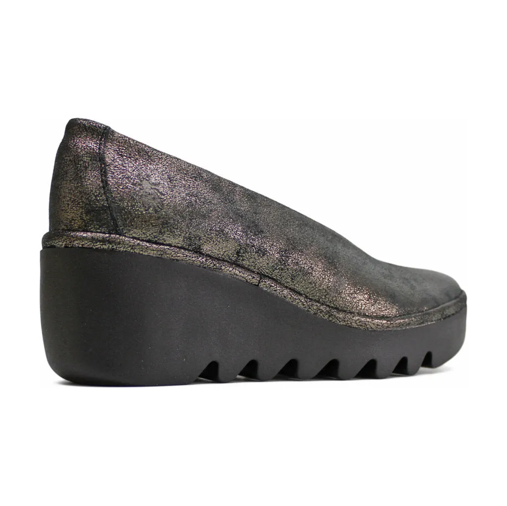 Beso246Fly Cool Leather Women's Wedge Shoes