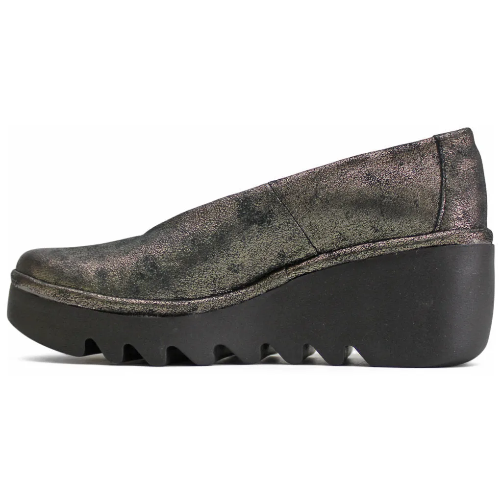Beso246Fly Cool Leather Women's Wedge Shoes