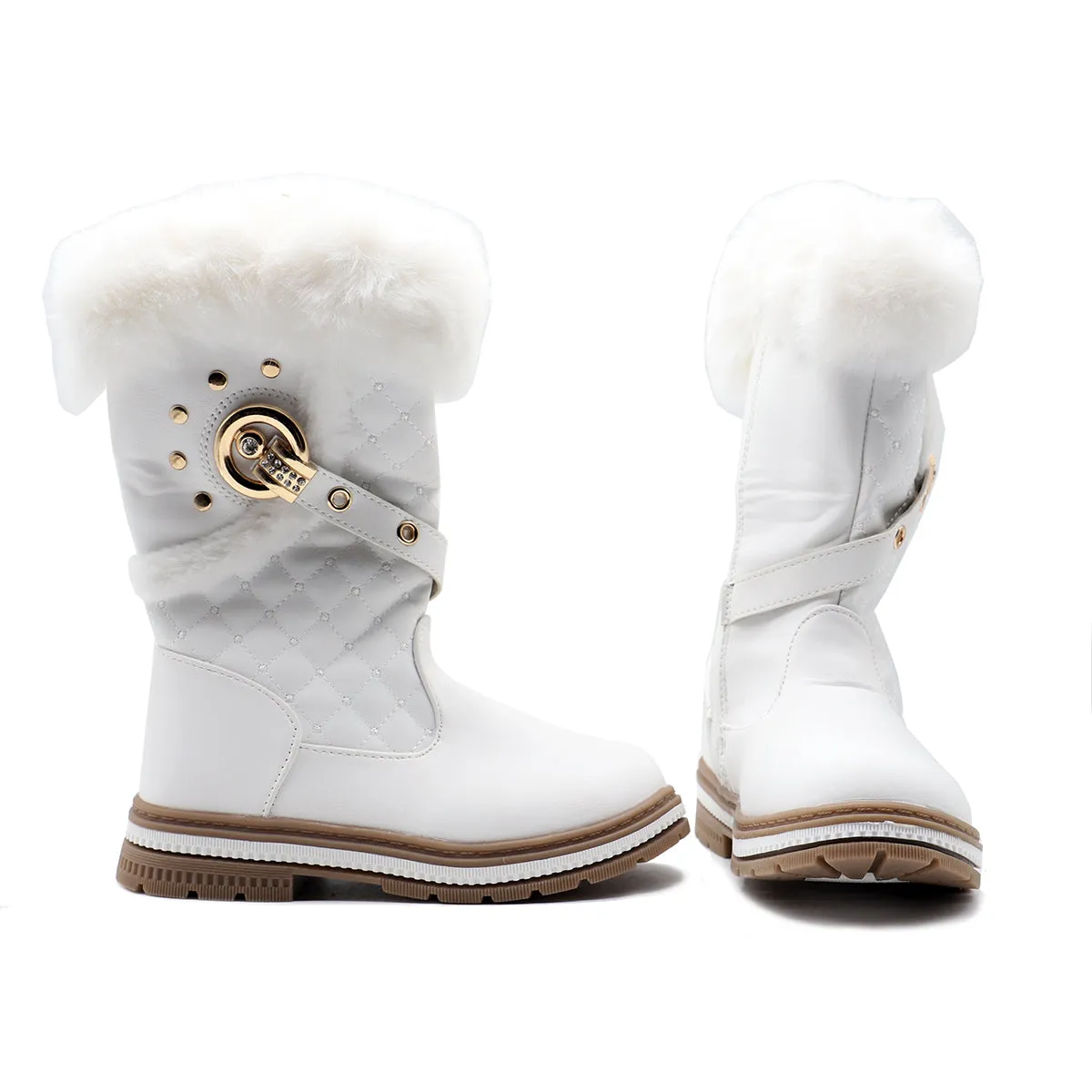White Casual Boots G60036