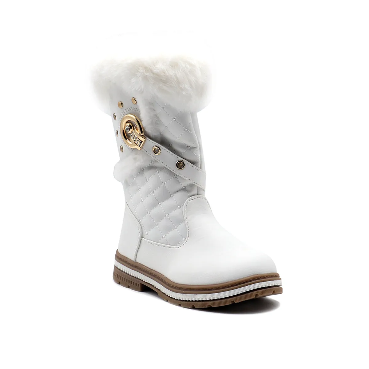 White Casual Boots G60036