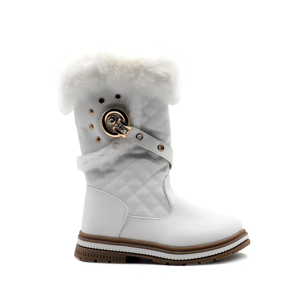 White Casual Boots G60036